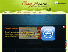 Tablet Screenshot of easy96.com